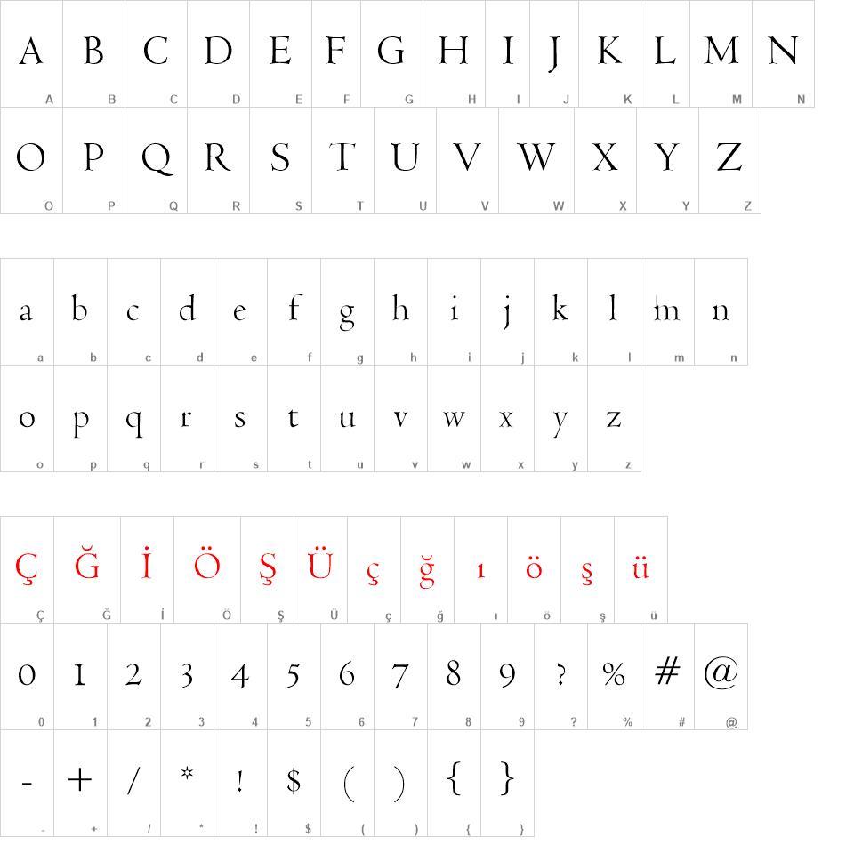 Turkish Venetian 301 BT font